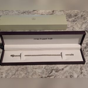 Michael Hill Diamond tennis bracelet 925 Stamped